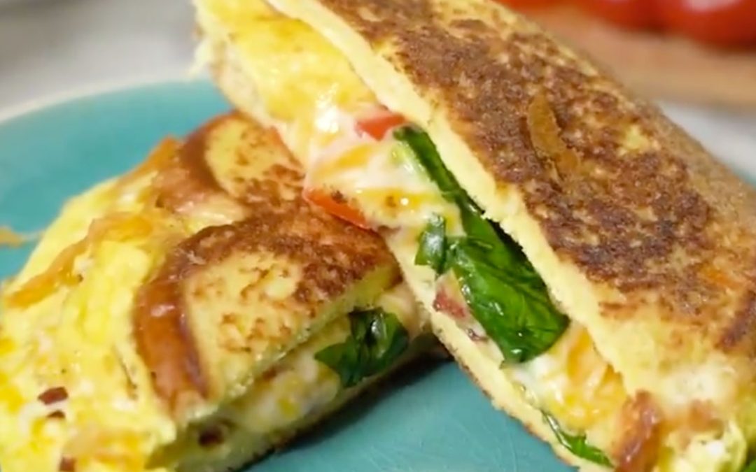 One-Pan Egg Sammy Eggsplodes!