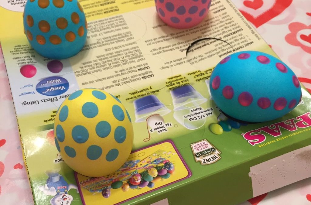 Polka Dot Eggs
