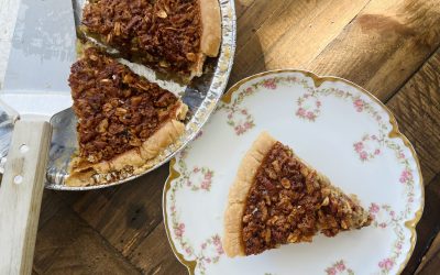 Toasted Pecan Oat Pie