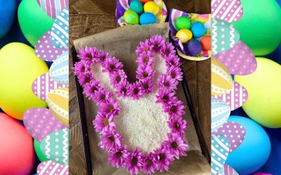 Easter Bunny Coconut Cake