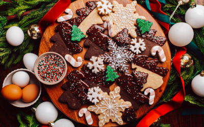 Chocolate-Dipped Sugar Cookies