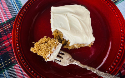 Winter Spice Sheet Cake