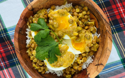 Egg & Lentil Curry