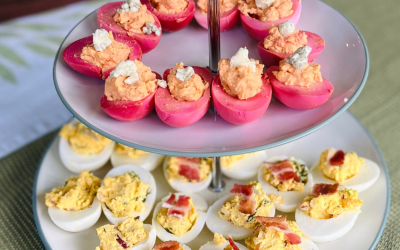 Easter Deviled Eggs