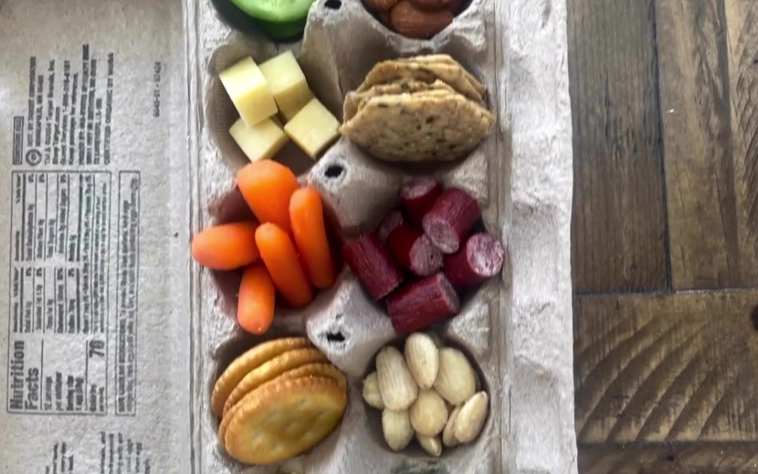 Egg Carton Graze Tray