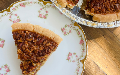 Toasted Pecan Oat Pie 