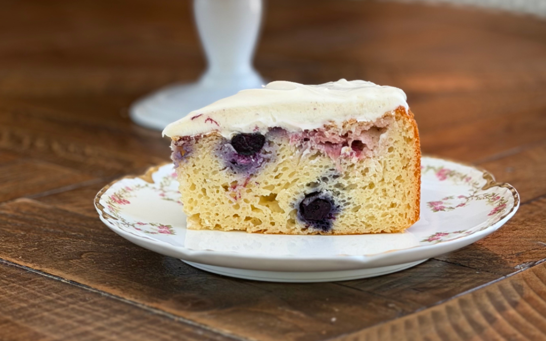 Almond Berry Cake