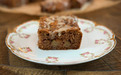 Salted Maple Apple Bars